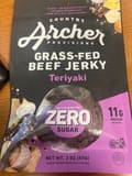 Archer Grass-Fed Beef Jerky Teriyaki
