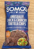 Somos Unusually Thick & Crunchy Tortilla Chips Blue Corn