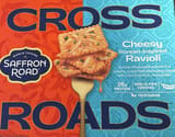 Cross roads saffron road Cheesy ravioli