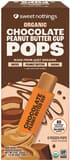 Sweet Nothings Organic Chocolate Peanut Butter Cup Dessert Pops