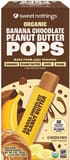 Sweet Nothings Organic Banana Chocolate Peanut Butter Dessert Pops