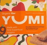 Yumi Organic Bar - Apple Cinnamon & Squash