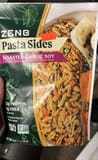 Zenb Pasta sides, roasted garlic soy