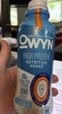 Owen High protein nutrition shake vanilla