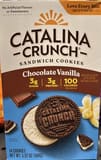 Catalina Crunch Sandwich Cookies Chocolate Vanilla