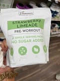 Just Ingredients Strawberry Limeade Pre-workout