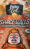 Lesser Evil Space Balls Real Organic Cheddar