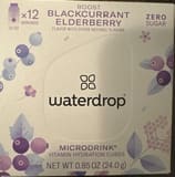 Waterdrop Blackcurrant Elderberry Microtone Vitamin Hydration Cubes