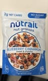 Nutrail Nut Granola Blueberry Cinnamon