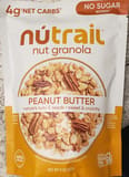 Nutrail nut granola PEANUT BUTTER