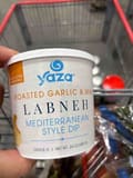 Yaza Roasted Garlic & Mint Labneh Mediterranean Style Dip