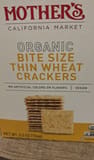 Mother’s California Market Organic bite-size Thin Wheat Cracker