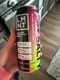 LMNT Sparkling Electrolyte Water - Black Cherry Lime