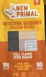 New Primal Rotisserie Seasoned Chicken Sticks