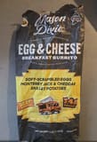 Mason Dixie Egg & cheese breakfast burrito.