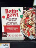 Bettr Bowl Greek-style Chicken With Mixed Grains Bowl