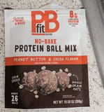 PB fit BRAND No-Bake Protein Ball Mix Peanut Butter & Cocoa Flavor