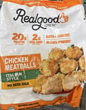 Realgood Foods Co. Chicken Meatballs Italian Style