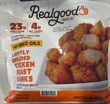 Realgood Foods Co. Lightly Breaded Chicken Breast Chunks