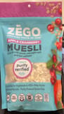 Zego Organic Meusli, Apple Cranberry