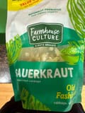 Farmhouse Culture Sauerkraut wild fermented cabage