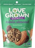 Love Grown Raisin almond crunch oat clusters