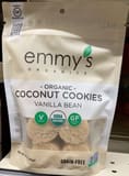 Emmy's Organics Inc. Organic Vanilla Bean Coconut Cookies