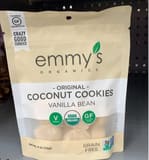Emmy's Coconut cookies vanilla bean