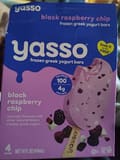 Yasso Black Raspberry Chip Frozen Greek Yogurt Bars