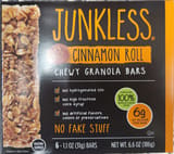 Junkless Cheyw Granola Bars Cinnamon Roll