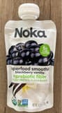 Noka Superfood Smoothie Blackberry Vanilla + Prebiotic Fiber