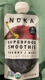Noka Superfood Smoothie Cherry Acai +Prebiotic Fiber