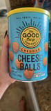 The Good Crisp Company Cheddar Cheese Balls