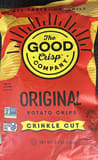 The Good Crisp Company Crinkle cut potato chips