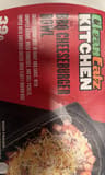 Clean Eatz Bbq cheeseburger bowl
