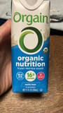 Orgain Organic Nutrition Plant Protein Shake Vanilla Bean Flavored