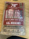 Righteous Felon Craft Jerky Smoky & Smoky Beef Sticks O.G. Hickory