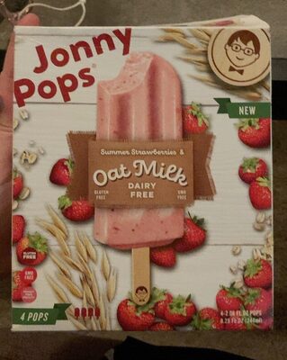 Jonnypops Llc Summer Strawberries & Oat Milk