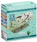 Enlightened Mint chip swirl light ice cream bars