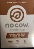 No Cow Chocolate Chip Cookie Dough Bar