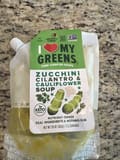 I Eat My Greens Zucchini Cilantro & Cauliflower Soup