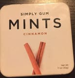 Simply Gum Cinnamon Mints