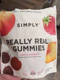 Simply Gummies - Peach and Raspberry