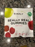 Simply Cherry Apple Gummies