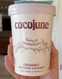 Cocojune Vanilla Unsweetened Organic Cultured Coconut