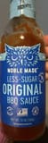 Noble Made by The New Primal Less-Sugar Original BBQ Sauce