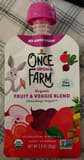 Once Upon A Farm Fruit & Veggie Blend: OhMyMega Veggie