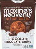 Maxine's Heavenly Vegan Cookies Chocolate Chocolate Chip Vegan Cookies