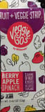 Wild Made Berry, Apple + Spinach Veggie Go's Strips