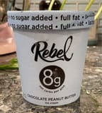 Rebel Chocolate Peanut Butter Ice Cream